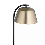 Торшер на изогнутом основании в сочетании черного и золотистого цвета Stable Base варинант исполнения - 2 | Loft Concept в Воронеже