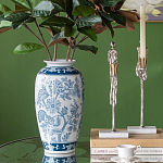 Ваза с синим цветочным орнаментом Blue & White Ornament  варинант исполнения - 5 | Loft Concept в Воронеже