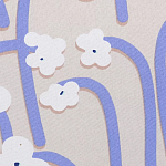 Подушка декоративная с цветочным принтом Blossom Essence Lily варинант исполнения - 3 | Loft Concept в Воронеже