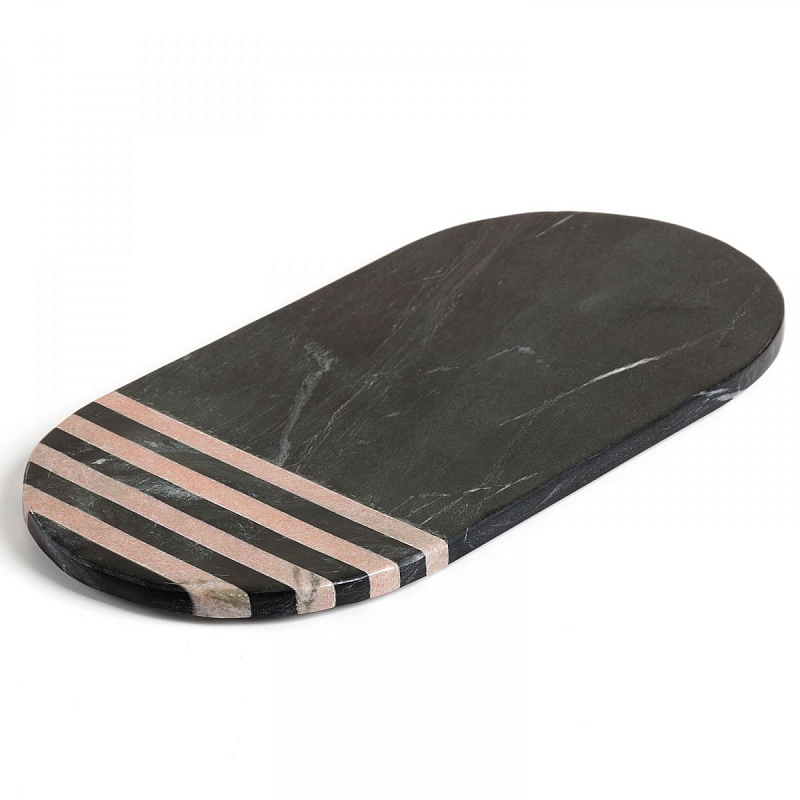 Разделочная доска Pink on Black Черный Розовый (Rose) Разделочная доска Pink on Black Черный Розовый (Rose) в Воронеже | Loft Concept