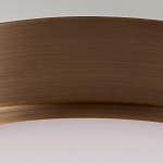 Потолочный светильник круглой формы с белым выпуклым матовым плафоном Feiss варинант исполнения - 3 | Loft Concept в Воронеже