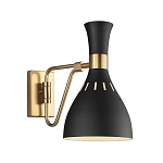 Бра с плафоном в форме песочных часов с узкими перфорированными отверстиями Feiss варинант исполнения - 1 | Loft Concept в Воронеже