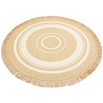 Ковер из комбинированного состава с узором The Cycle of Happiness варинант исполнения - 4 | Loft Concept в Воронеже