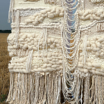 Вязанное панно для ресторана WINTER варинант исполнения - 1 | Loft Concept в Воронеже