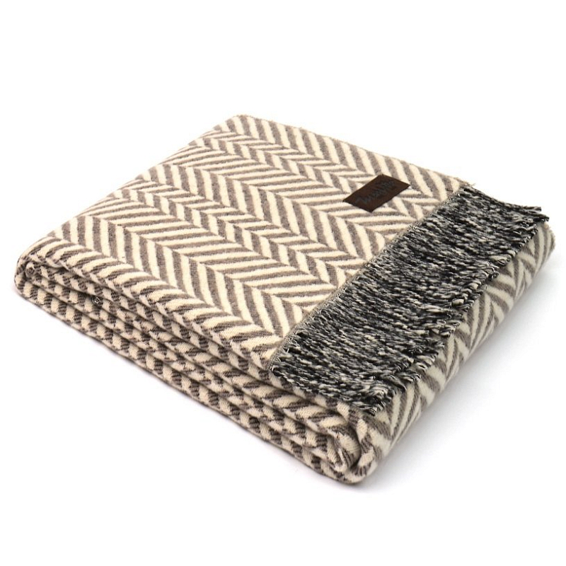 Плед PALLADIO 0001 Marzotto Бежевый в Воронеже | Loft Concept 