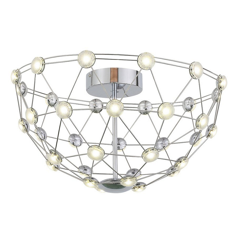 Потолочный светильник Fulleren Ceiling Lamp Хром в Воронеже | Loft Concept 