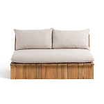 Двухместный диван для сада Acacia варинант исполнения - 2 | Loft Concept в Воронеже