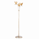 Торшер с 3-мя плафонами в виде цветов Golden Bird of Paradise варинант исполнения - 3 | Loft Concept в Воронеже