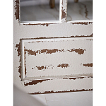 Зеркало-окно с эффектом старения в венецианском стиле Venetian White Mirror варинант исполнения - 4 | Loft Concept в Воронеже