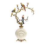 Подсвечник с декором из птиц на ветвях Birds of Paradise варинант исполнения - 2 | Loft Concept в Воронеже