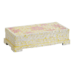 Шкатулка Oceane Bone Inlay Yellow варинант исполнения - 1 | Loft Concept в Воронеже