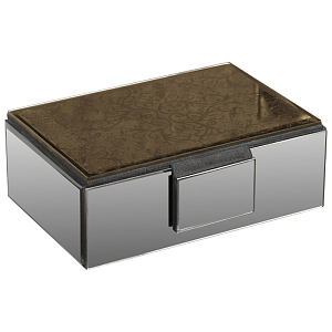 Шкатулка Patterns on Glass Mirrored Box