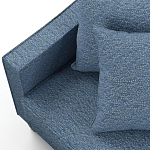 Мебельная ткань Шенилл голубой цвет 138 см T4-26 варинант исполнения - 4 | Loft Concept в Воронеже