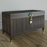 Большой дизайнерский Сундук Elsa Dreams Walnut варинант исполнения - 4 | Loft Concept в Воронеже