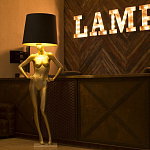 Лампа MANNEQUIN LAMP с абажуром руки на талии варинант исполнения - 5 | Loft Concept в Воронеже