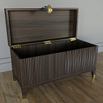 Большой дизайнерский Сундук Elsa Dreams Walnut варинант исполнения - 2 | Loft Concept в Воронеже