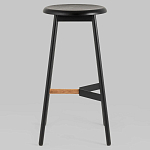 Черный барный стул Knopper варинант исполнения - 2 | Loft Concept в Воронеже