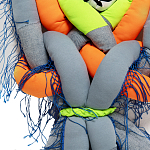 Кукла из одежды и павлопосадских платков Rusalka Blue Jeans 2 варинант исполнения - 3 | Loft Concept в Воронеже