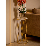 Столик дизайнерский Beige marble варинант исполнения - 4 | Loft Concept в Воронеже