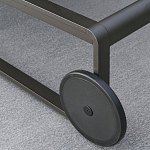 Шезлонг на металлическом каркасе с регулируемой спинкой GUELL Sunbed варинант исполнения - 7 | Loft Concept в Воронеже