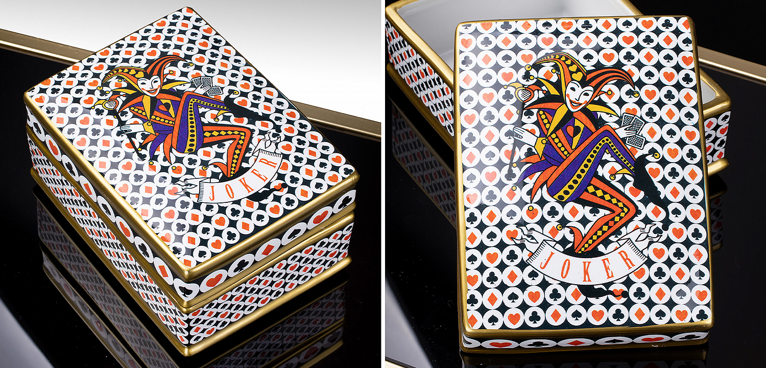 Шкатулка Joker Poker Collection Box Шкатулка Joker Poker Collection Box - Loft-Concept в Воронеже