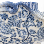 Фарфоровая чаша с птицами Blue and White варинант исполнения - 3 | Loft Concept в Воронеже