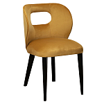 Стул велюровый горчичный Verified варинант исполнения - 3 | Loft Concept в Воронеже