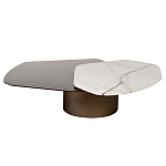 Столик журнальный Promontory с мрамором варинант исполнения - 6 | Loft Concept в Воронеже