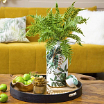 Ваза фарфоровая с ручной росписью Leopard Collection  варинант исполнения - 6 | Loft Concept в Воронеже