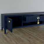 TV-тумба Дизайнерская Elsa Dreams Blue варинант исполнения - 3 | Loft Concept в Воронеже