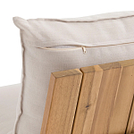 Двухместный диван для сада Acacia варинант исполнения - 6 | Loft Concept в Воронеже