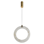 Подвесной светильник в форме кольца Cryptocrystalline Stone варинант исполнения - 7 | Loft Concept в Воронеже