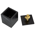 Мраморная шкатулка с бюстом из металла KELLY WEARSTLER варинант исполнения - 7 | Loft Concept в Воронеже