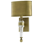 Бра с овальным абажуром на прозрачном основании Masculinity варинант исполнения - 3 | Loft Concept в Воронеже