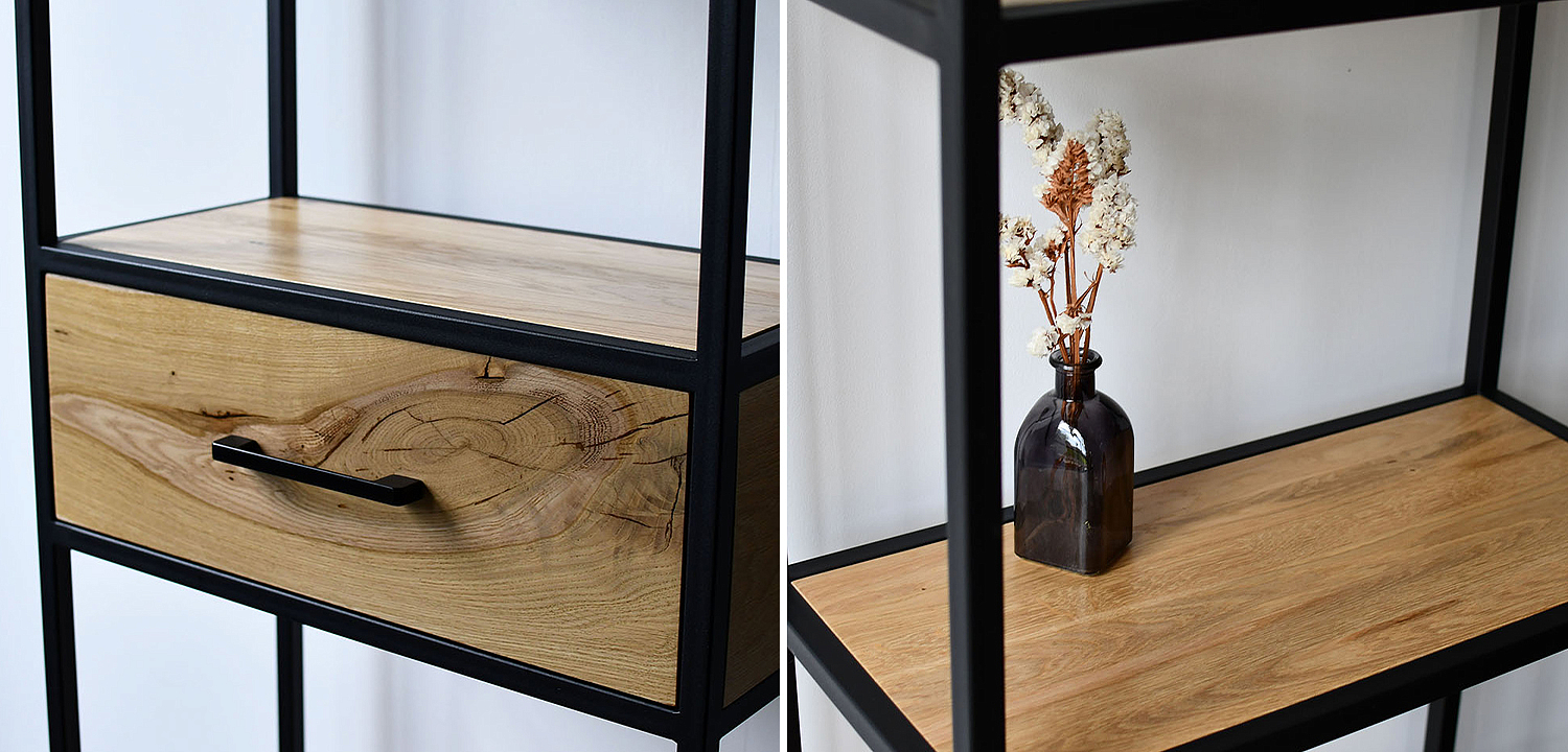 Стеллаж Elif Industrial Metal Rust Rack Стеллаж Elif Industrial Metal Rust Rack - Loft-Concept в Воронеже