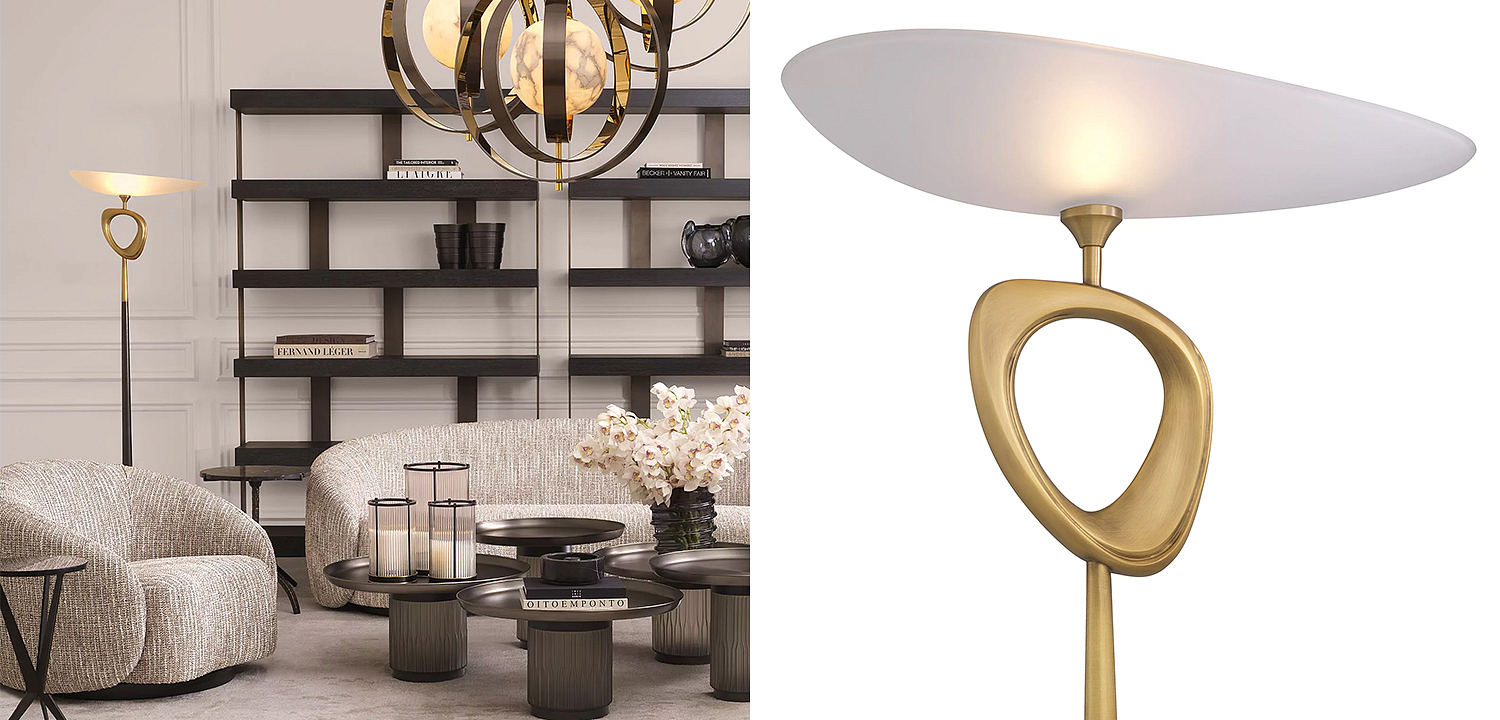 Торшер Eichholtz Floor Lamp Celine Торшер Eichholtz Floor Lamp Celine - Loft-Concept в Воронеже
