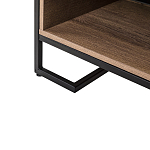 Стеллаж под TV в стиле лофт с открытыми полками и ящиками Urban Style Space варинант исполнения - 4 | Loft Concept в Воронеже