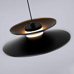 Подвесной светильник черного цвета из металла Obsidian Touch варинант исполнения - 4 | Loft Concept в Воронеже