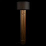 Торшер с металлическим золотым трубчатым основанием Fulgurite варинант исполнения - 3 | Loft Concept в Воронеже