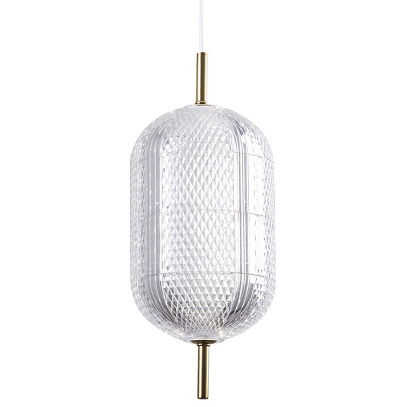 Подвесной светильник Cuthbert Hanging Lamp L Прозрачный Латунь Подвесной светильник Cuthbert Hanging Lamp L Прозрачный Латунь в Воронеже | Loft Concept