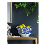 Чаша белая с синим цветочным узором Chino Dishes варинант исполнения - 4 | Loft Concept в Воронеже