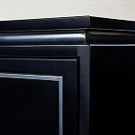 Черный комод в стиле арт-деко Luciano варинант исполнения - 5 | Loft Concept в Воронеже