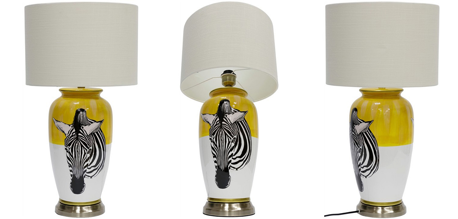Настольная лампа Zebra head Table lamp Настольная лампа Zebra head Table lamp - Loft-Concept в Воронеже