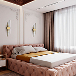 Бра с декором в виде хрустальных трубочек Nembus Brass Glass Wall Lamp варинант исполнения - 2 | Loft Concept в Воронеже