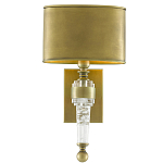 Бра с овальным абажуром на прозрачном основании Masculinity варинант исполнения - 2 | Loft Concept в Воронеже