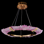 Люстра в форме кольца розовая Warm Pink Light варинант исполнения - 1 | Loft Concept в Воронеже