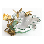 Чаша фигурная с обитателями леса и цветами Eden Garden варинант исполнения - 2 | Loft Concept в Воронеже