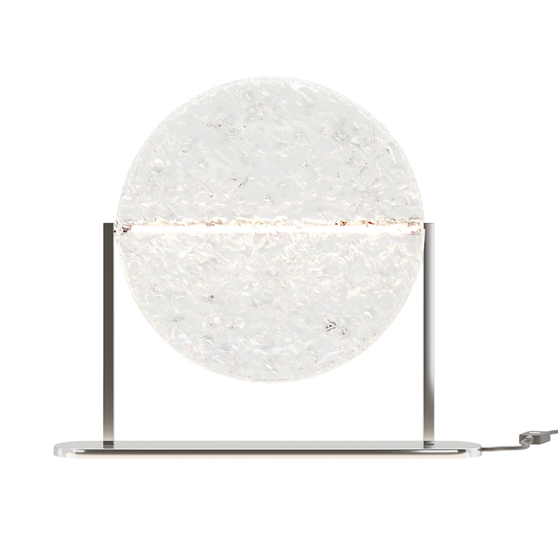 Настольный светильник Mangata 3000К 7Вт Хром Прозрачный в Воронеже | Loft Concept 