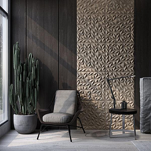 Гипсовая 3D панель с принтографией PM-45