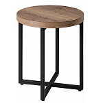 Стол журнальный круглый в стиле лофт Urban Style Space варинант исполнения - 1 | Loft Concept в Воронеже